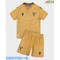 Camisa de time de futebol Crystal Palace Replicas 2º Equipamento Infantil 2025-26 Manga Curta (+ Calças curtas)